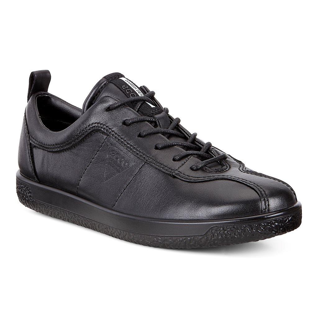 Baskets Ecco Soft 1 Femme Noir 6914-VUMJQ